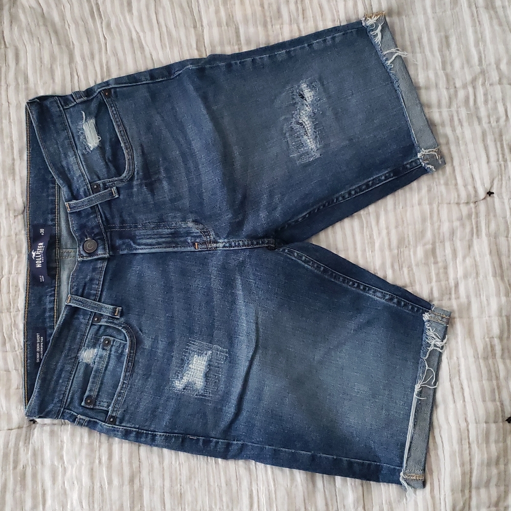 Hollister jean shorts